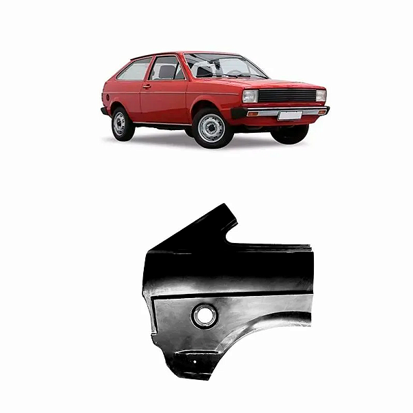 LATERAL TRASEIRA MEIA PARCIAL GOL 1980 A 1986 2 PORTAS IGP