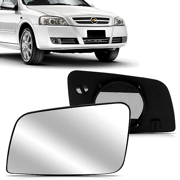 LENTE ESPELHO RETROVISOR ASTRA 1999 A 2011 COM BASE BLAWER