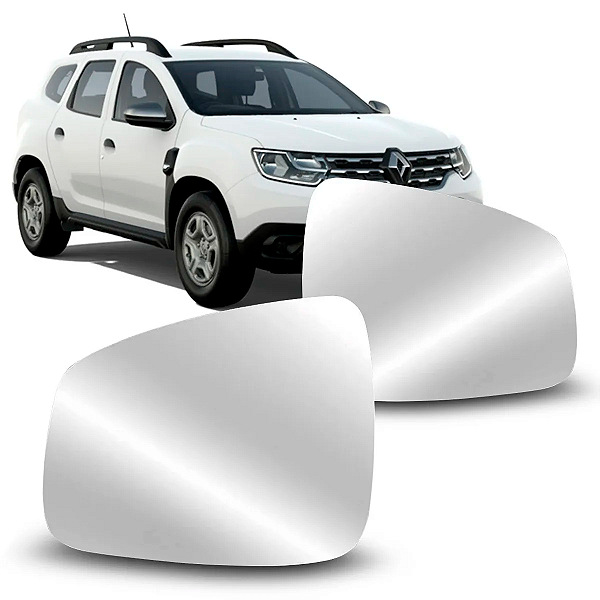 LENTE ESPELHO RETROVISOR LOGAN/SANDERO/DUSTER 2015 EM DIANTE COM BASE BLAWER