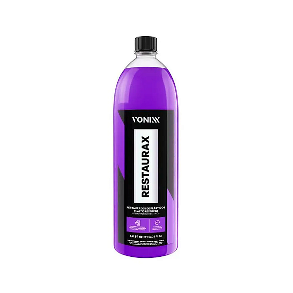 RESTAURADOR DE PLASTICOS RESTAURAX 500ML VONIXX