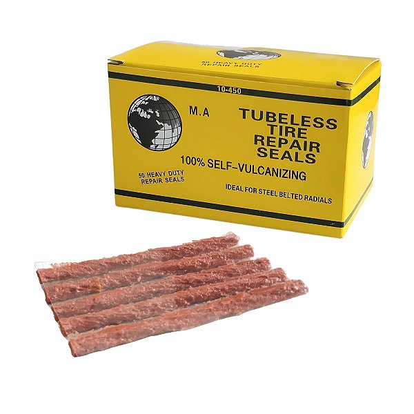 KIT REPARO PNEUS SEM CAMERA MACARRAO 50 PECAS CAIXA BRILAND