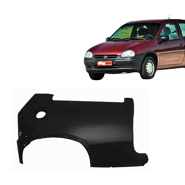 LATERAL TRASEIRA COMPLETA CORSA 1994 A 1996 2 PORTAS DIREITO