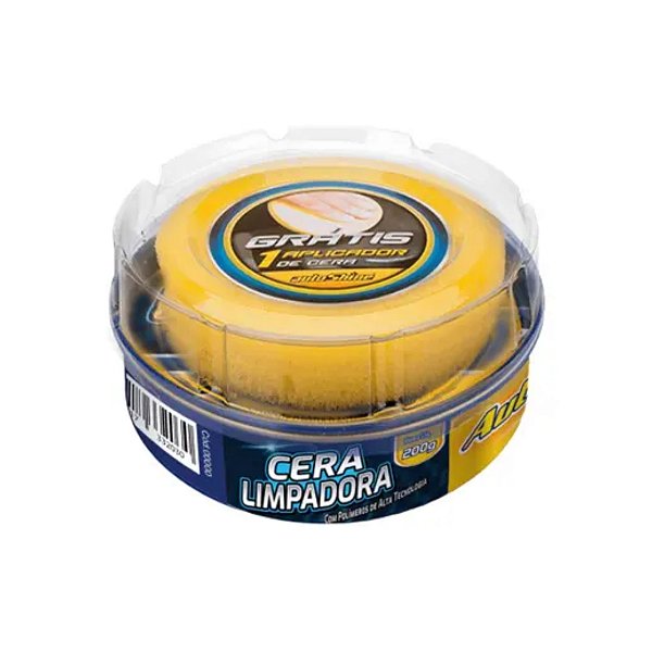 CERA LIMPADORA AZUL C/BLISTER 200GR AUTOSHINE