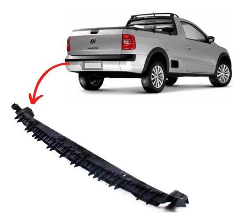 GUIA PARACHOQUE TRASEIRO SAVEIRO G5/G6 2010 A 2017