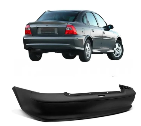 PARACHOQUE TRASEIRO VECTRA 97/99 PRETO LISO