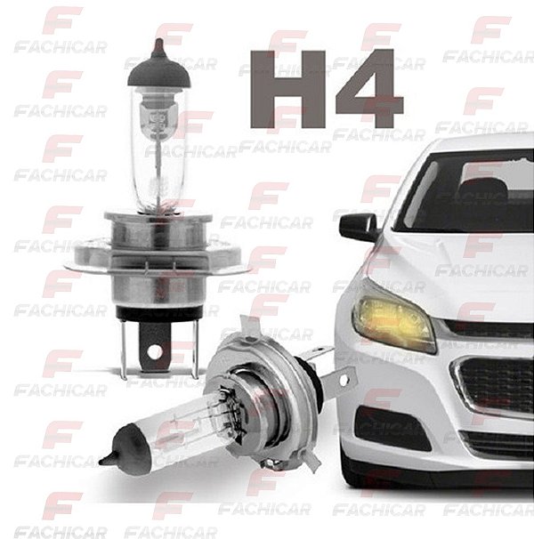 LAMPADA H4 12V/60W/55W HALOGEN UNIDADE