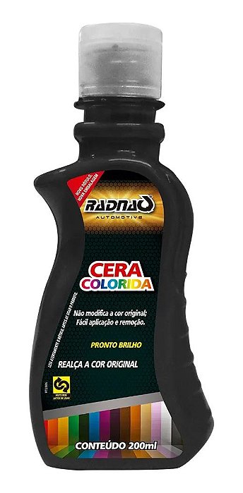 CERA COLOR PRETA RADNAQ 200ML