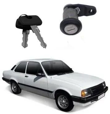 CILINDRO PORTA CHEVETTE DIANTEIRO DIREITO COM CHAVE PRETO