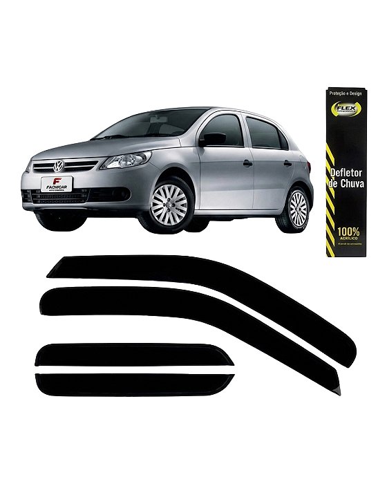 CALHA CHUVA GOL/VOYAGE G5/G6/G7 4 PORTAS