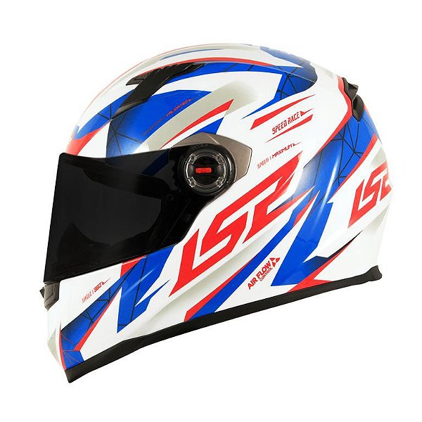 CAPACETE FF358 CLASSIC DRAZE AZUL LS2