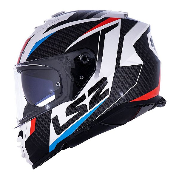 CAPACETE FF800 STORM RACER AZUL LS2
