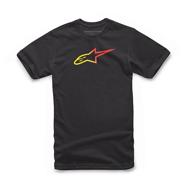 CAMISETA AGELESS FADE PRETA ALPINESTARS