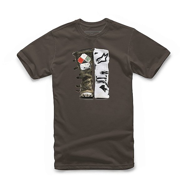 CAMISETA ROOTS MARRON ALPINESTARS