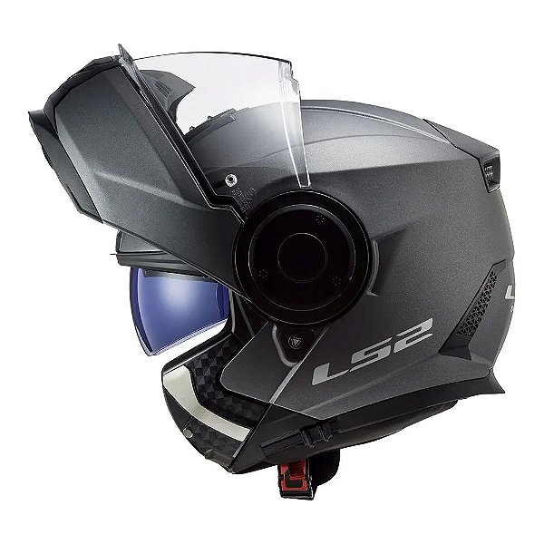 CAPACETE FF902 SCOPE CINZA FOSCO LS2