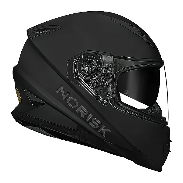 CAPACETE FF302 SOUL PRETO FOSCO NORISK