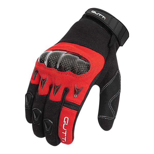 LUVA GUTTI MXG-5 VERMELHO