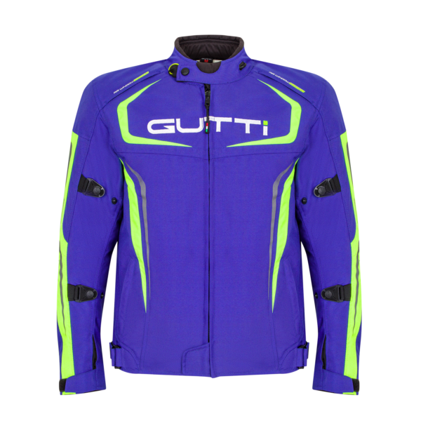 JAQUETA GUTTI LAGUNA AZUL/AMARELO FLUOR