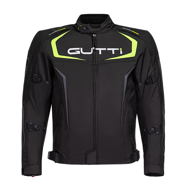 JAQUETA GUTTI LAGUNA PRETO/AMARELO FLUOR