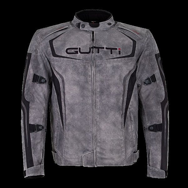JAQUETA GUTTI LAGUNA VINTAGE CINZA/PRETO