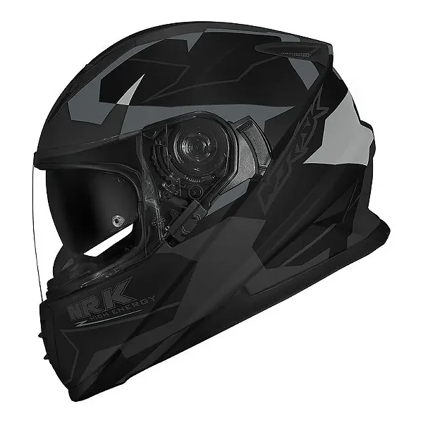 CAPACETE FF302 DISTRIC MATTE TIT/BLACK NORISK