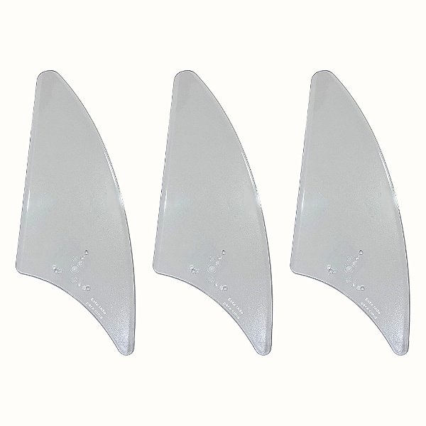Jogo de Pas Transparentes P07I Injetadas para Ventilador de Teto Loren-Sid modelo M1 e M2 Ref-2709