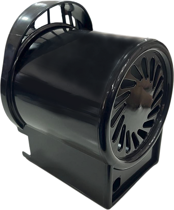 Capa para Ventilador Turbo de Mesa, Parede e Coluna 50/60 Preto Loren-Sid Ref-633