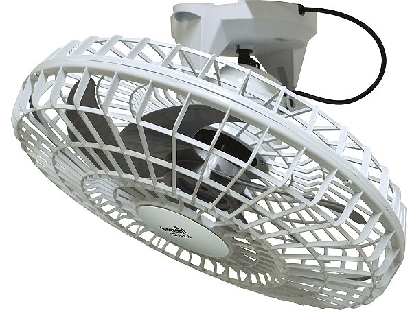 Ventilador de Teto Turbo 50 Orbital Wind Loren-Sid Branco Grade em Plástico Bivolt Ref-684