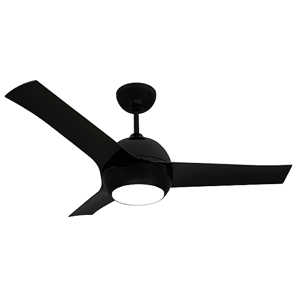 Ventilador de Teto Loren-Sid Paladium Preto M1 CV 127V Pa Injetada Preta 3P10I Ref-10640