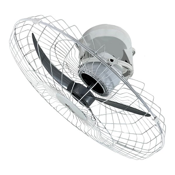 Ventilador de Teto Orbital Sprint 60 M3 Loren-Sid Branco Grade de Aço Bivolt ref-9858