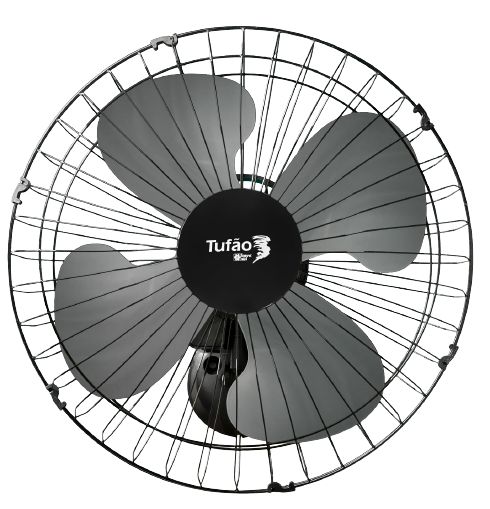 Ventilador de Parede Loren-Sid Tufão 50 M1 Preto Bivolt Ref-2437