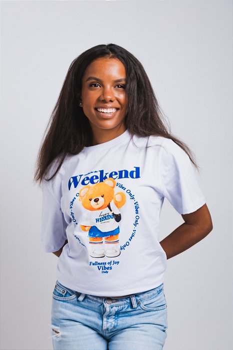 CAMISETA WEEKEND - P AO G5 - BRANCA