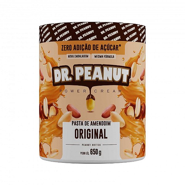 Pasta de amendoim dr. peanut 650g