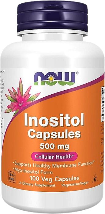 Now inositol 500mg 100caps veg