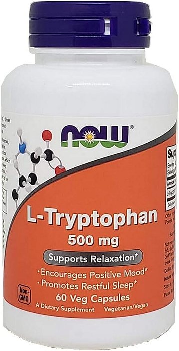 Now L-Tryptopham 500mg 60caps veg
