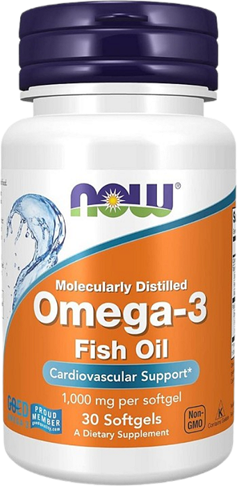 Now ômega 3 1000mg 30caps gel