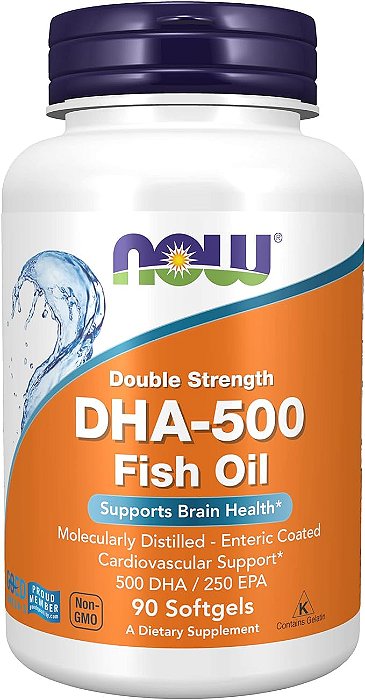 Now DHA 500mg 90caps gel