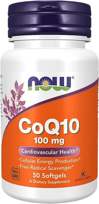 Now CoQ10 100mg 50caps