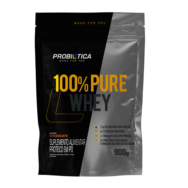 100% Pure whey refil 900g