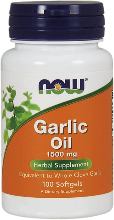 Now garlic oil 1500mg 100 softgels