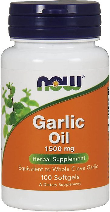 Now garlic oil 1500mg 100 softgels