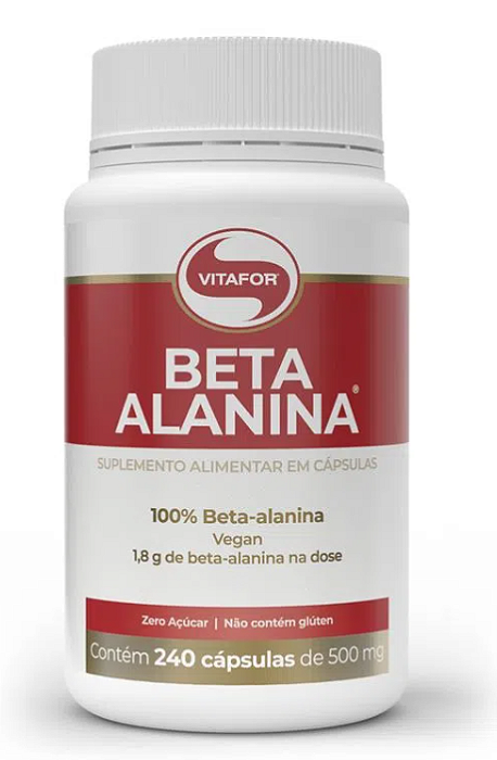 Beta alanina vitafor 240caps