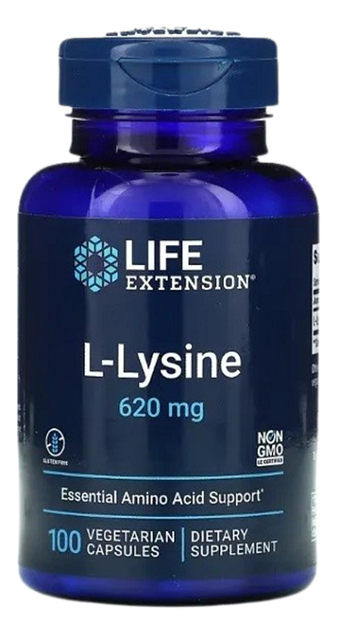 L-lysine 620mg 100 veg caps