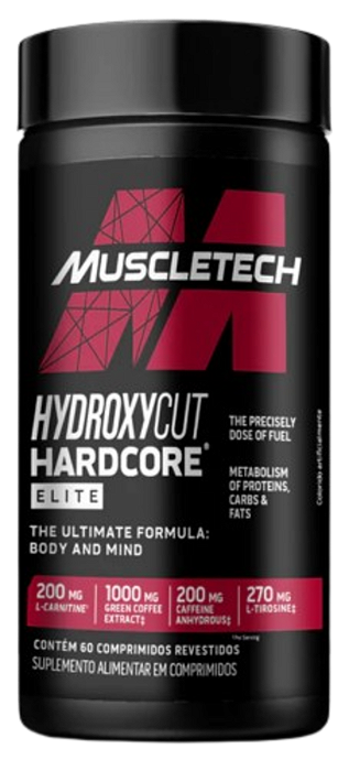 Hydroxycut hardcore elite 60 comprimidos