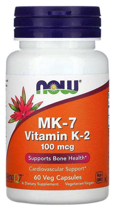 Now MK-7 vitamin K2 60caps veg