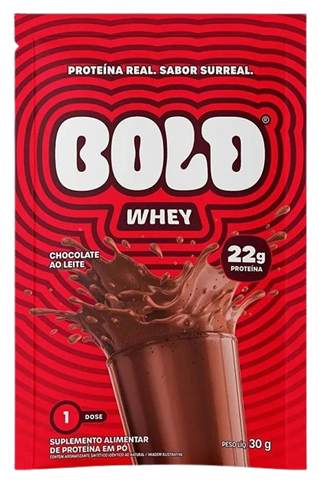Bold whey sachê 30g