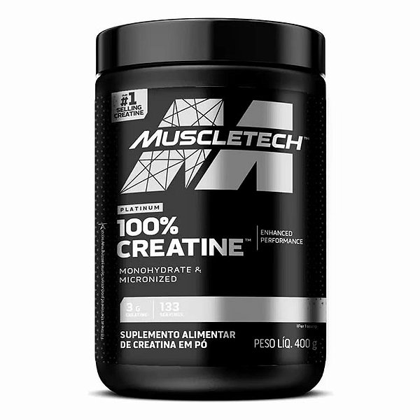 100% creatine Platinum 400g