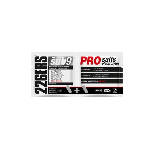 SUB9 pro salts electrolytes duas caps