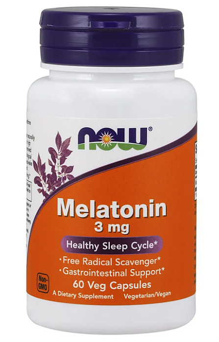 Now melatonin 3mg 60 veg caps