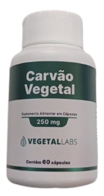 Carvão vegetal 60caps