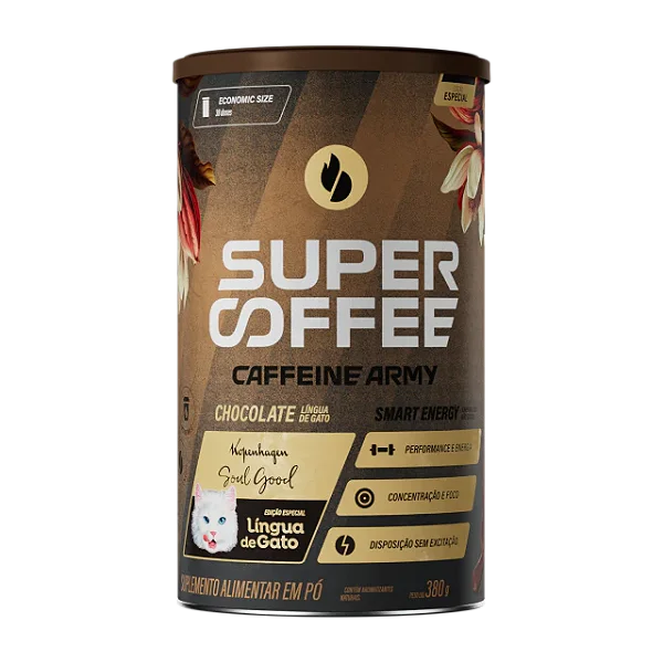 Supercoffee Lingua de Gato Kopenhagen 380g